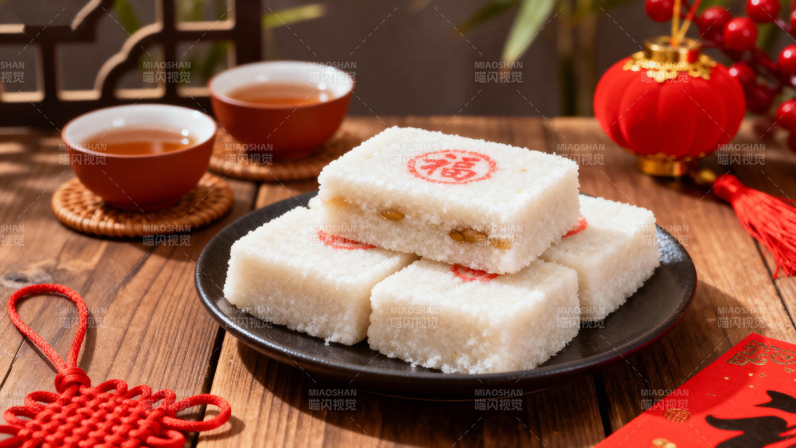 年糕喜庆迎新春图片