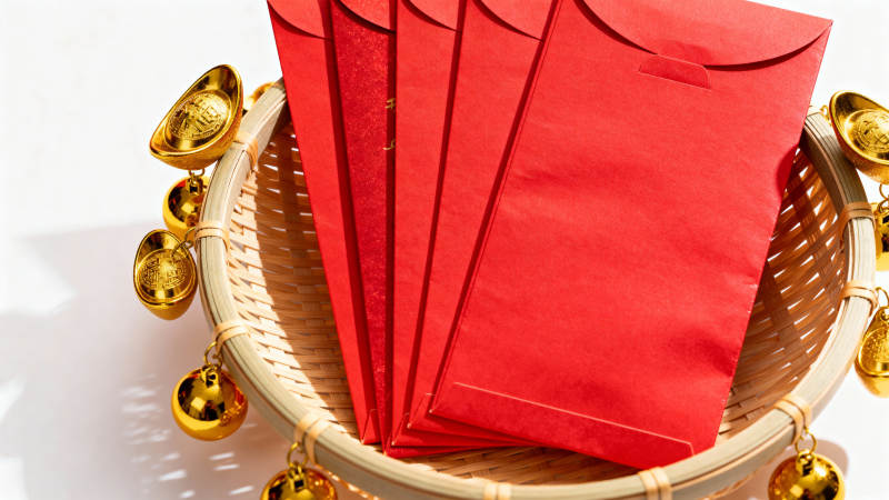 红包与金元宝图片