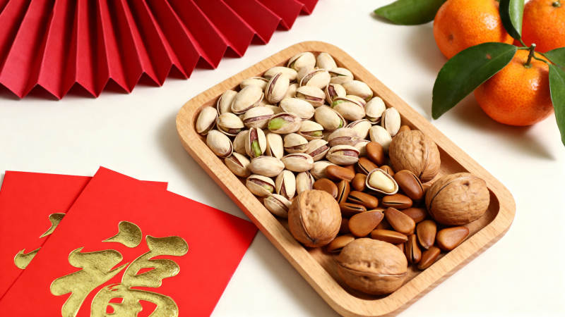 新春坚果礼盒图片