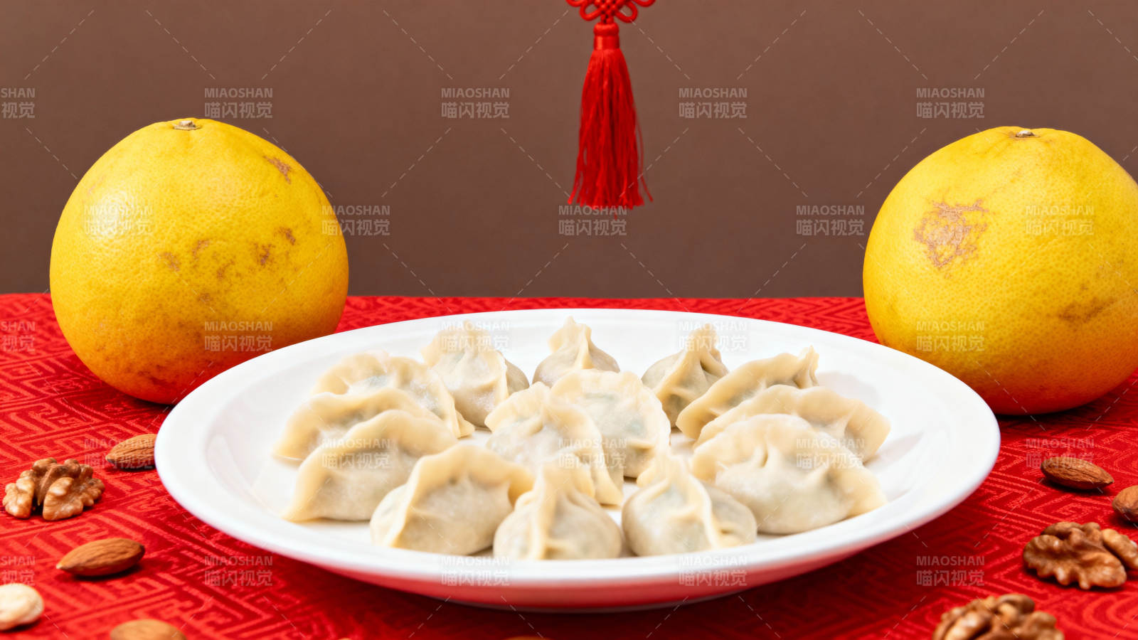 团圆饺子迎新春图片