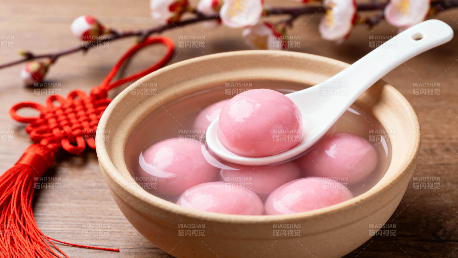 元宵汤圆 甜蜜团圆图片