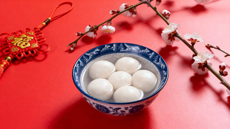 元宵节汤圆美景图片