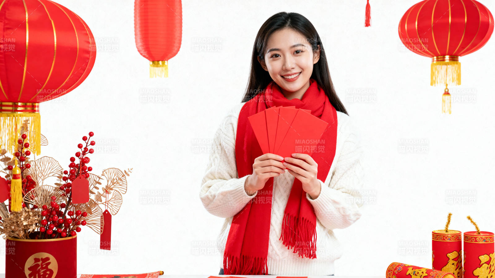 新春喜庆迎福年图片