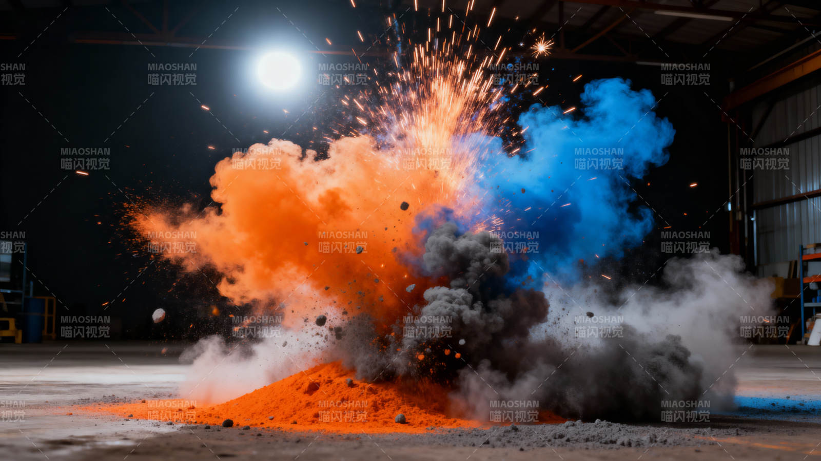 色彩爆炸瞬间图片