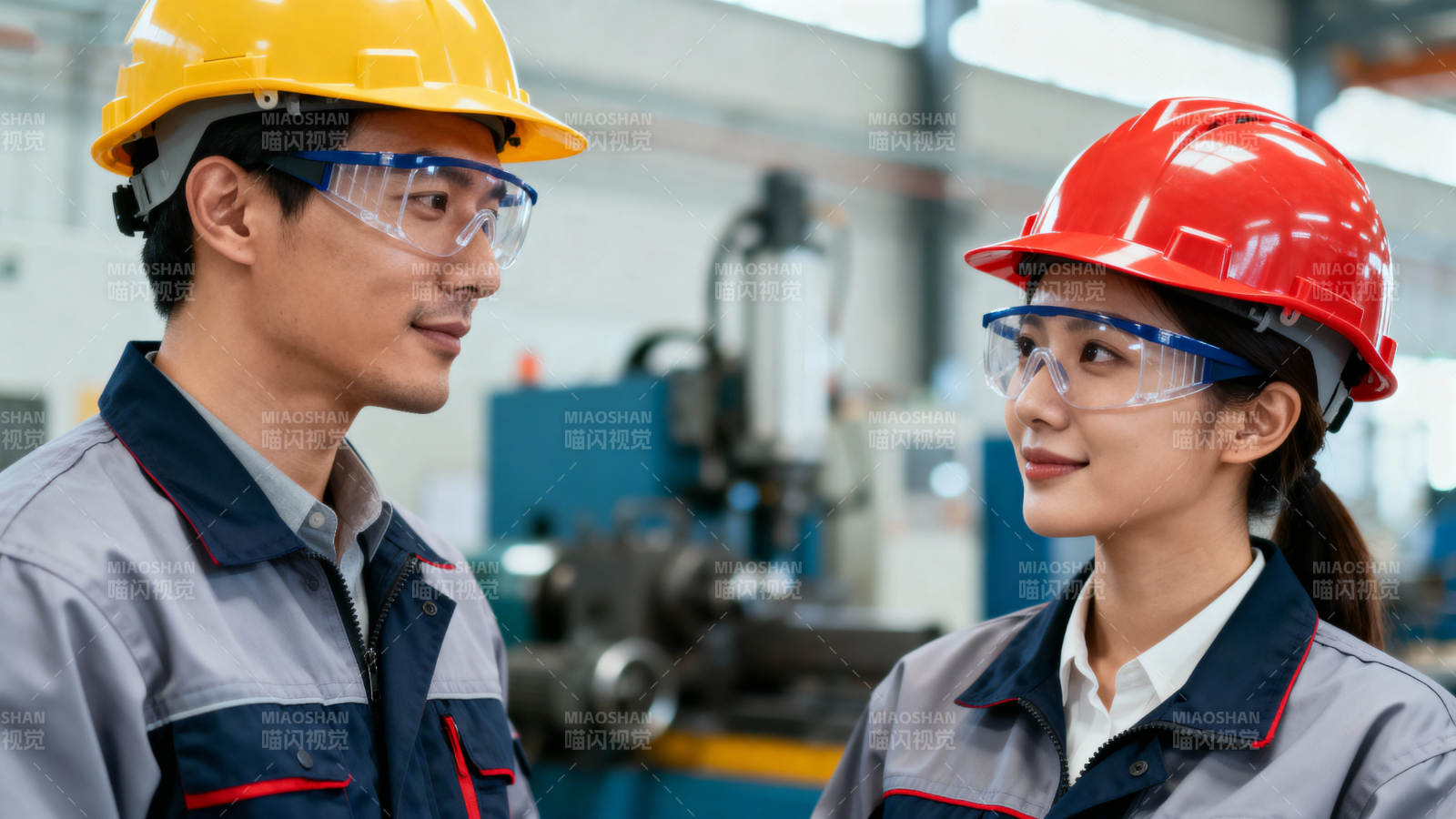 工厂里的工友对话图片