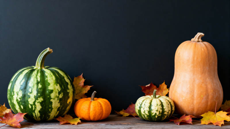 秋日南瓜静物图片