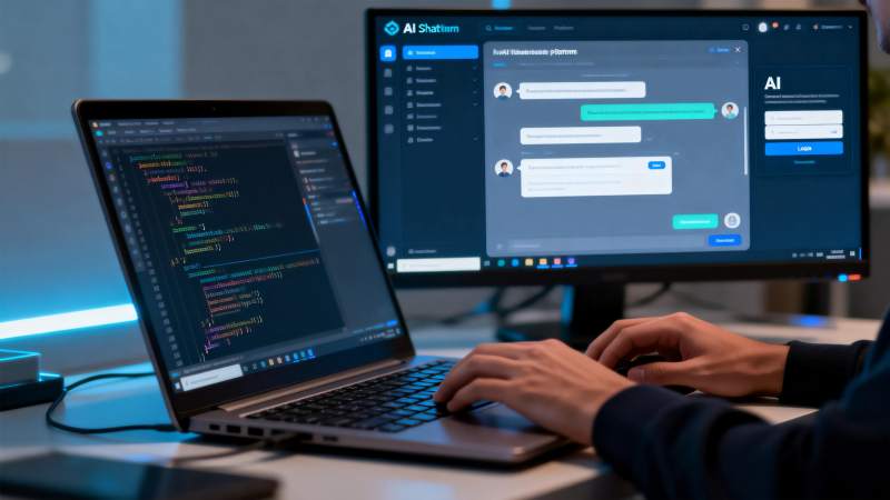 AI编程开发场景图片