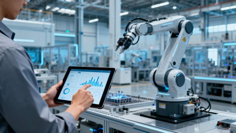 智能制造现场图片