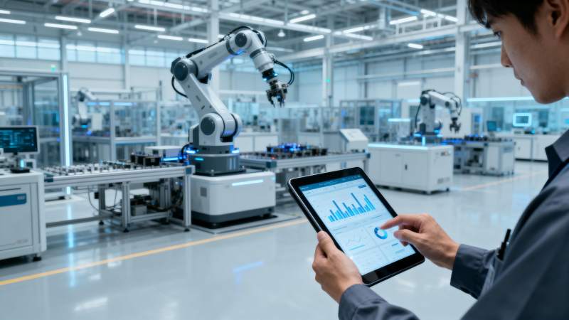 智能制造车间图片