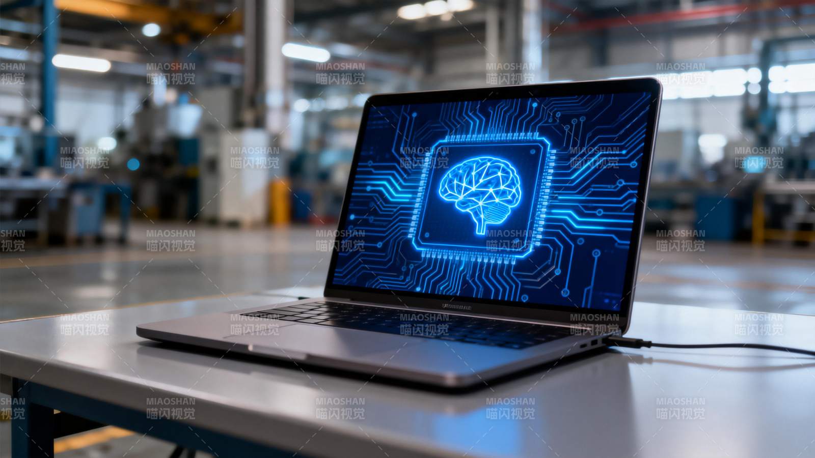 智能工厂AI大脑图片