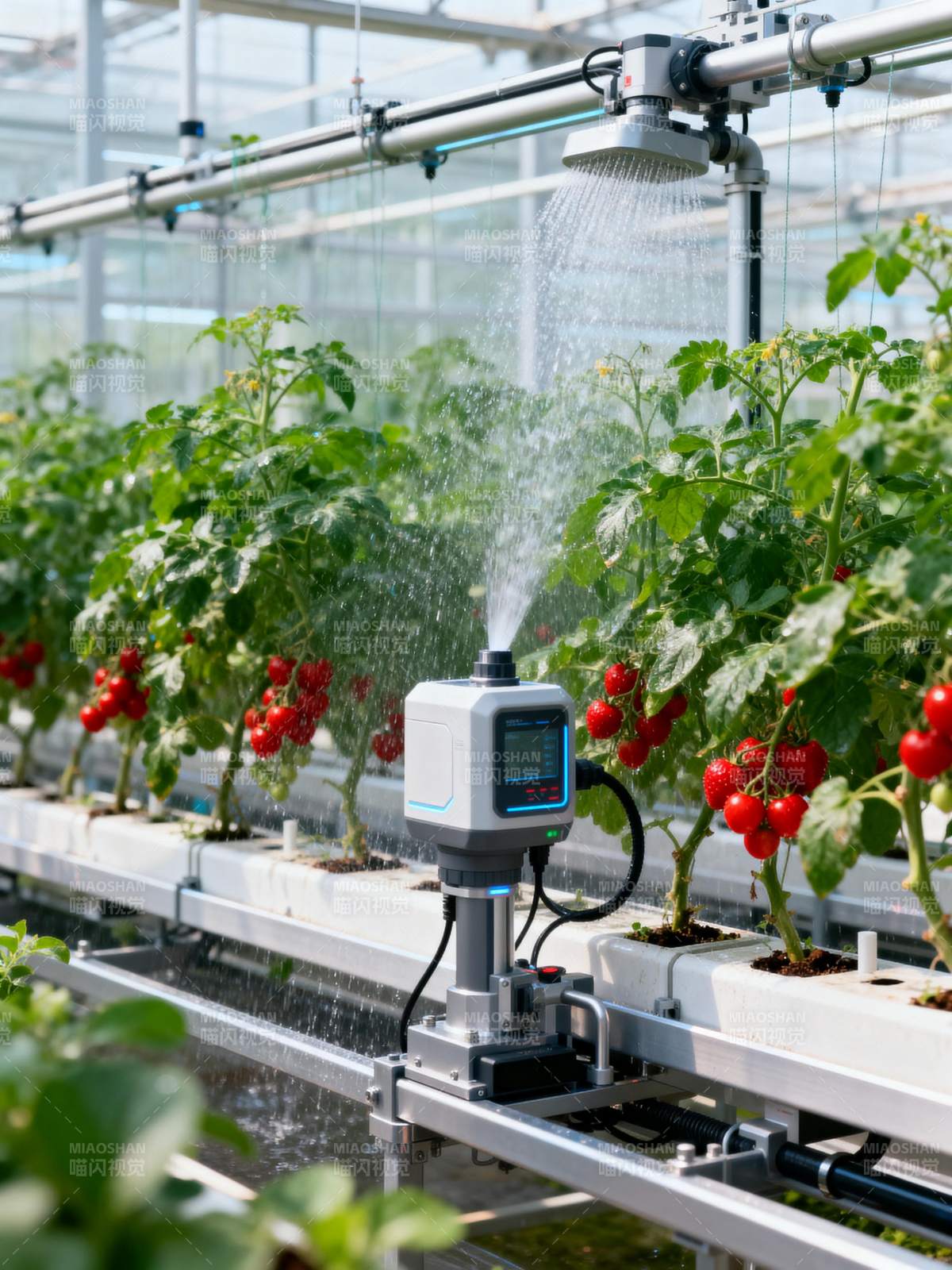 智能温室灌溉系统图片