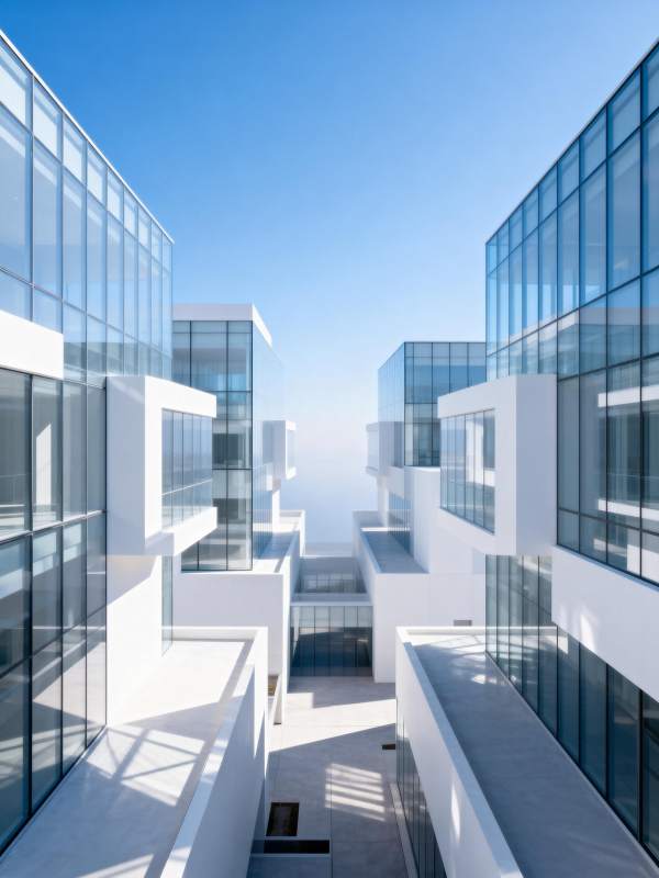 现代建筑群图片