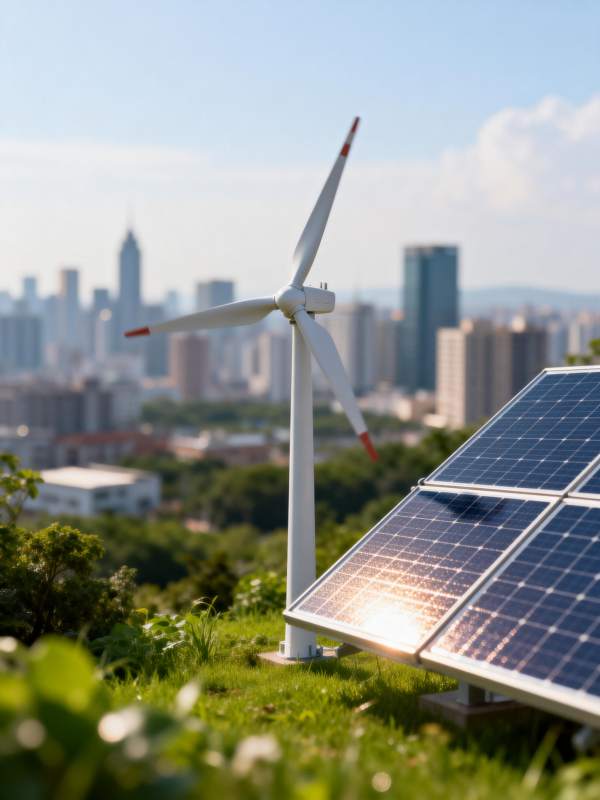 绿能城市新景图片