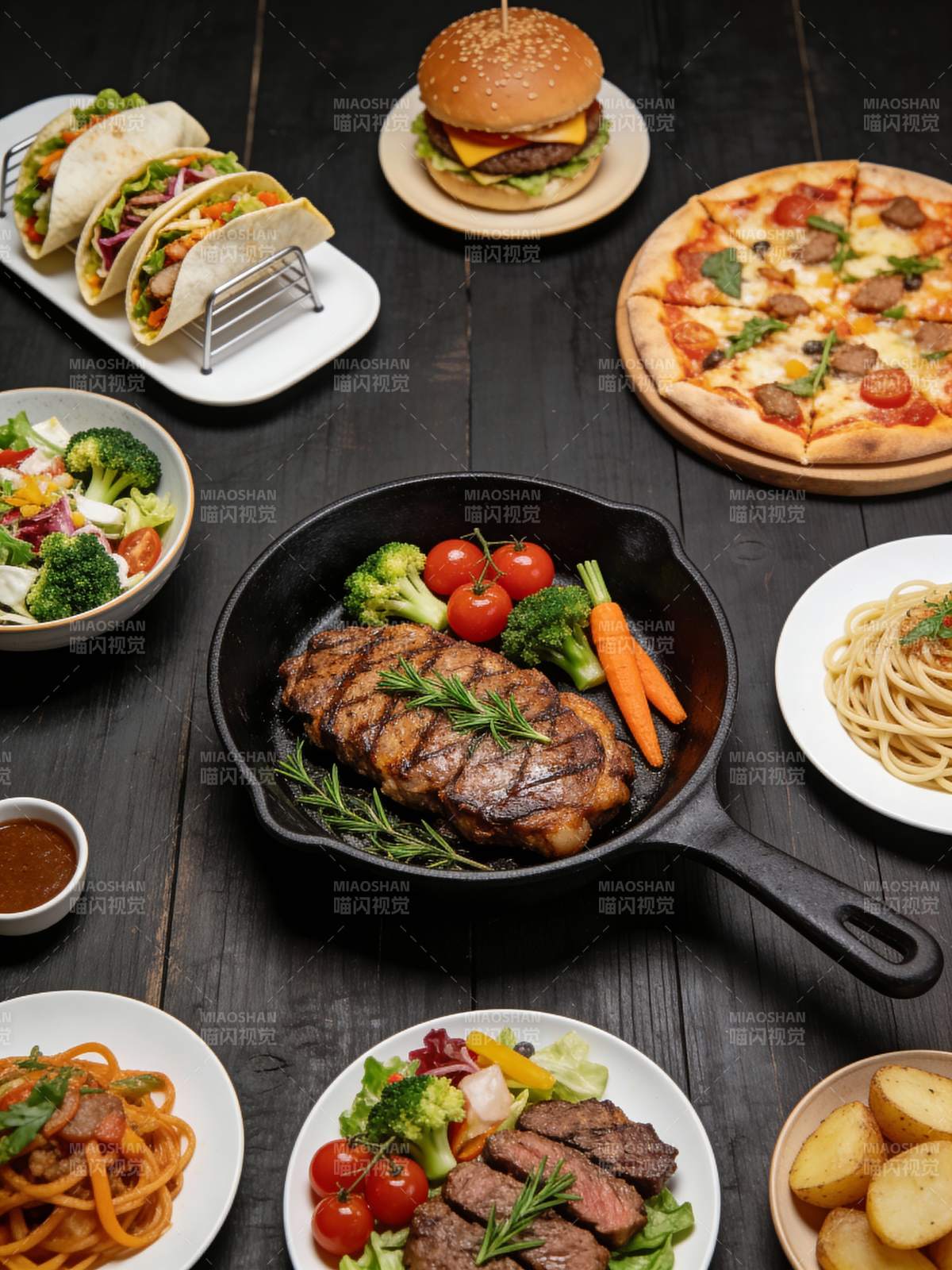 美食盛宴 尽享美味图片