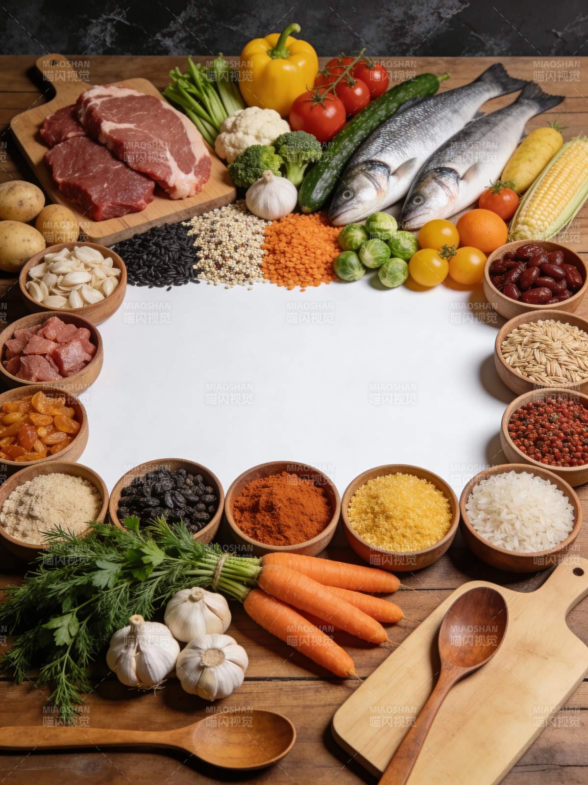 食材盛宴图片
