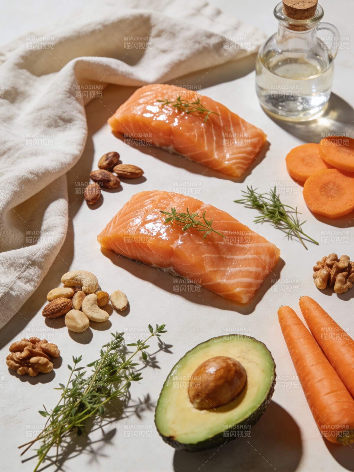 健康食材拼盘图片