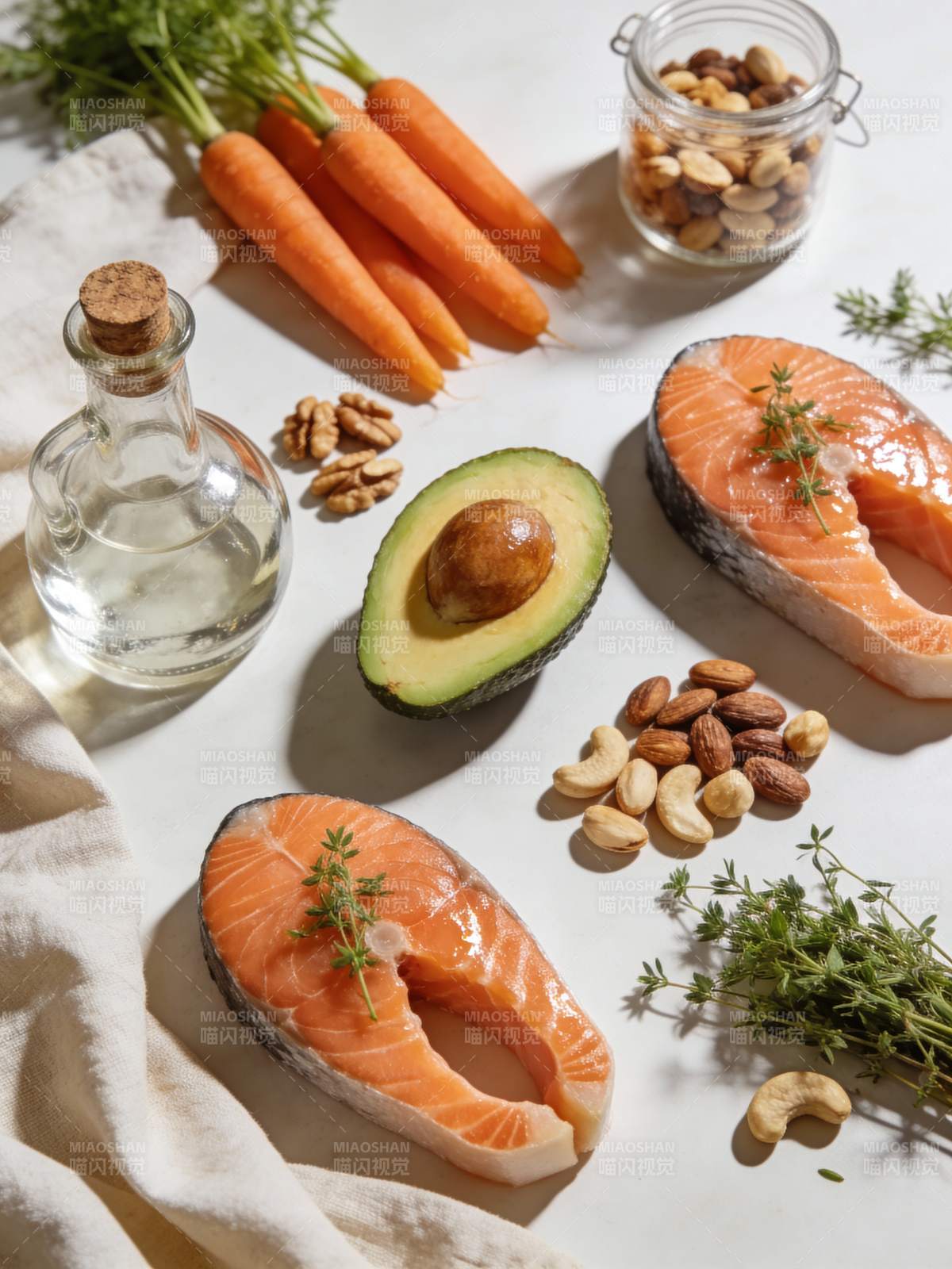 健康食材拼盘图片