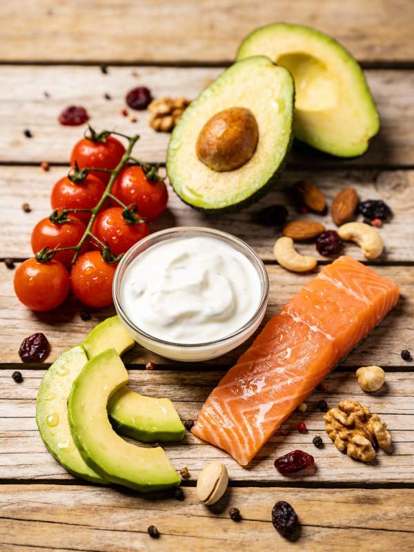 健康食材拼盘图片