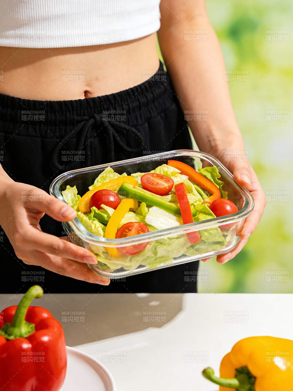 健康沙拉 清爽美味图片