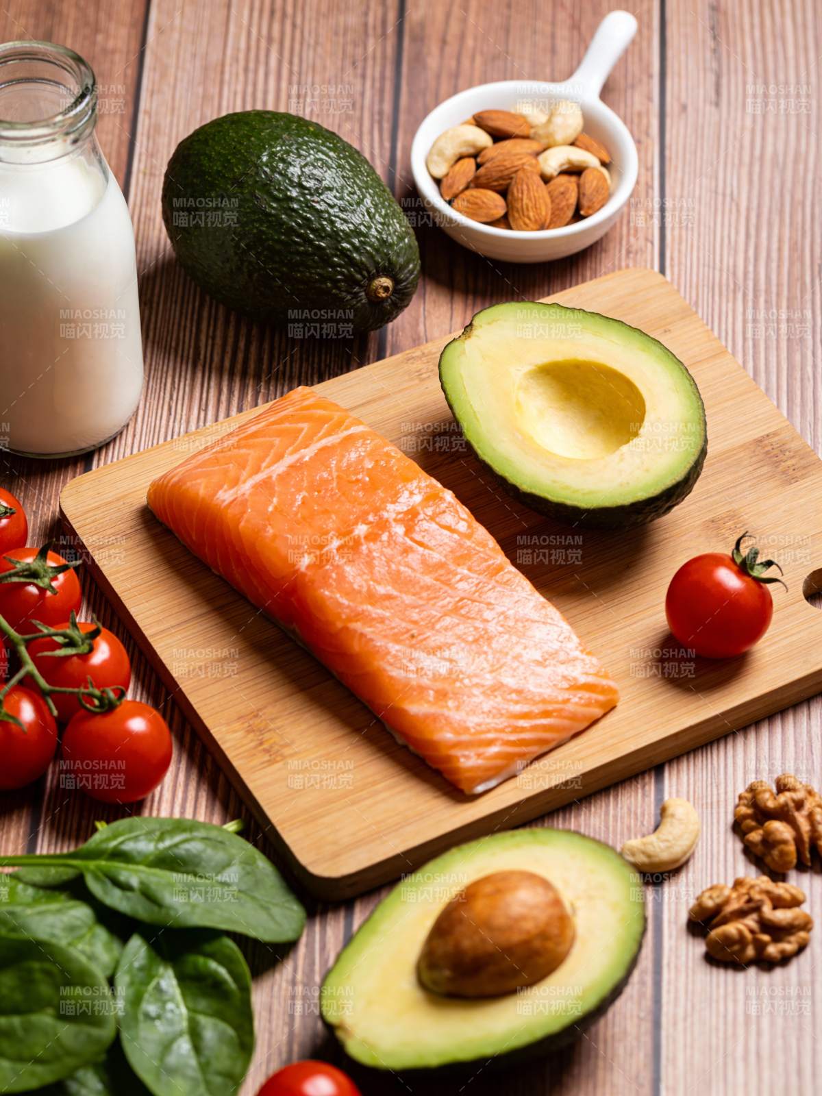 健康食材拼盘图片