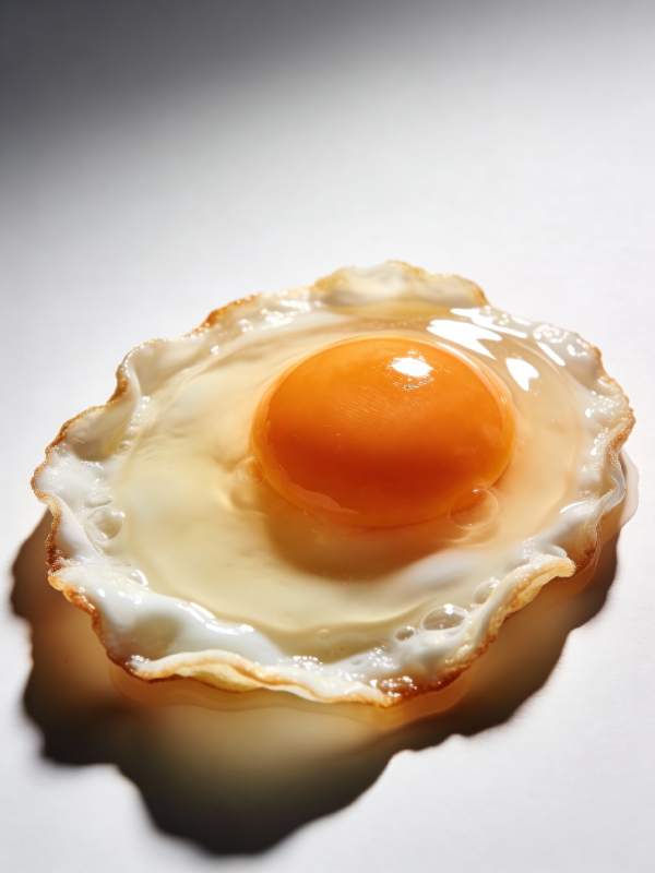 煎蛋特写图片