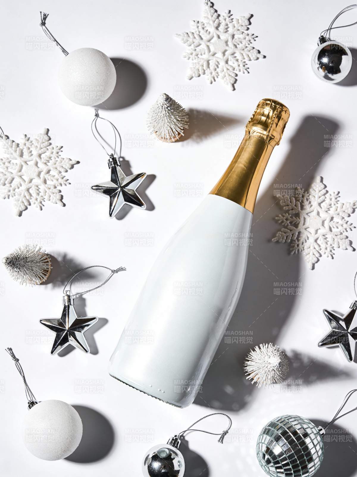圣诞香槟礼遇图片