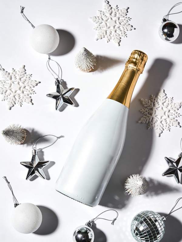 圣诞香槟礼遇图片