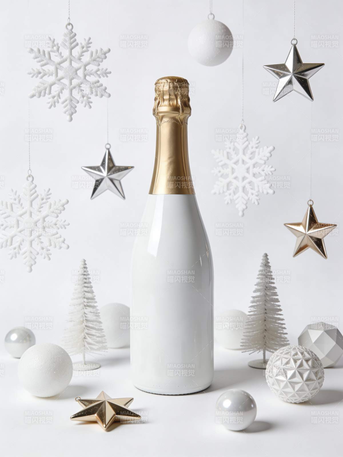 圣诞香槟礼遇图片