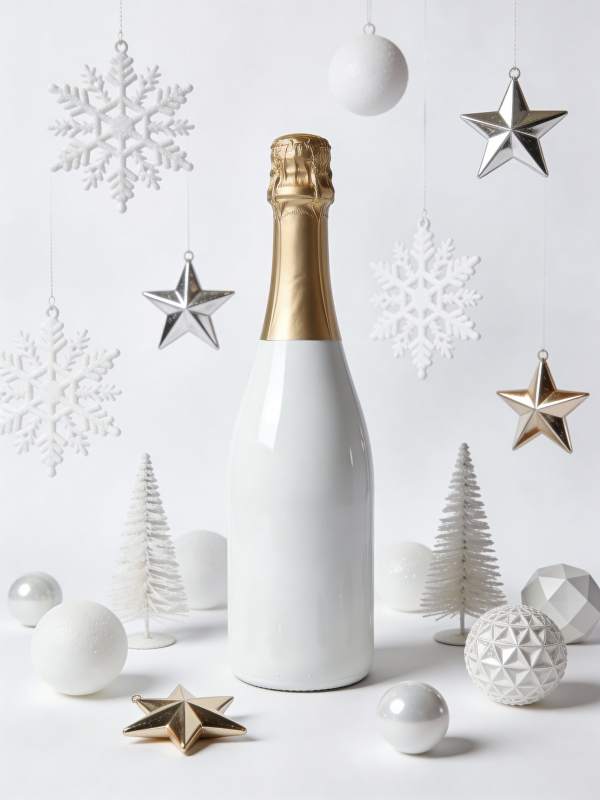 圣诞香槟礼遇图片