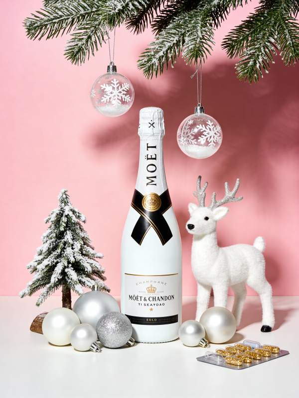 圣诞香槟礼遇图片