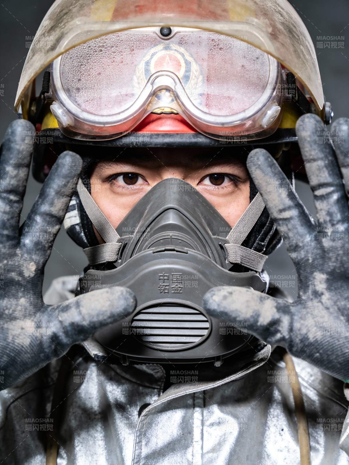 防护装备特写图片