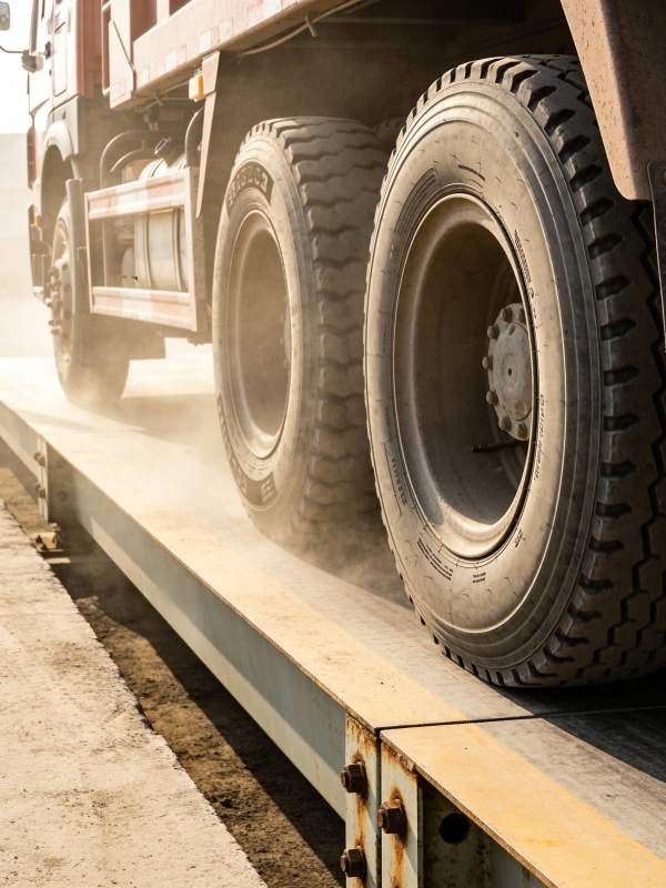 卡车过磅称重图片