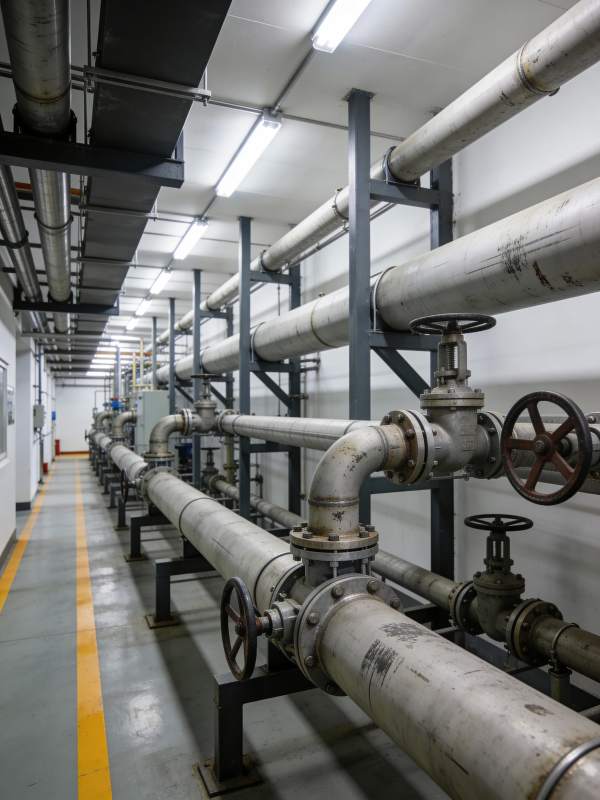 工业管道走廊图片