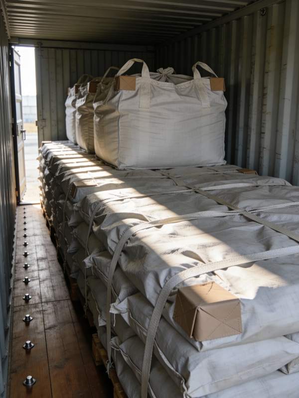 集装箱内堆叠货物图片