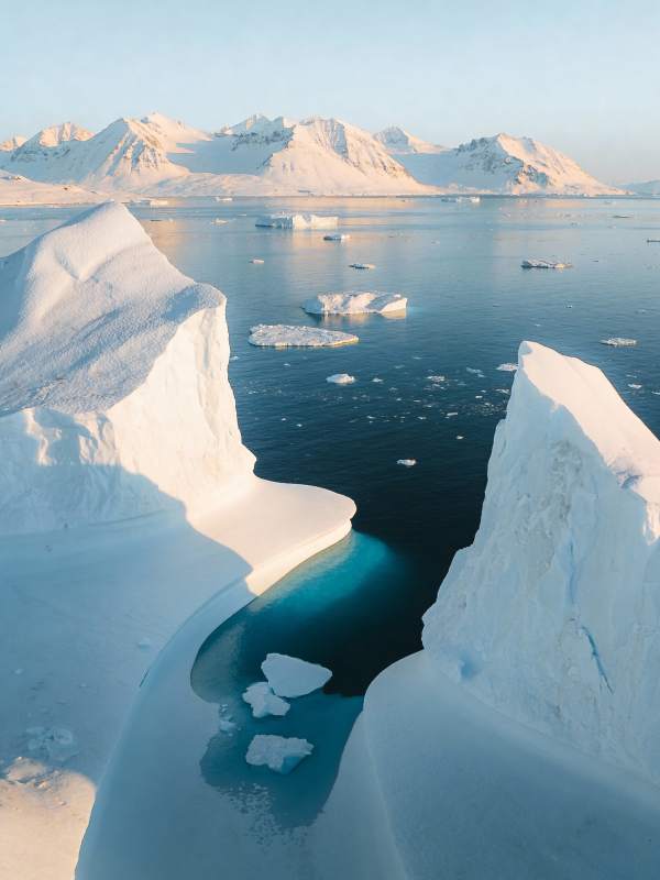 极地冰川奇景图片