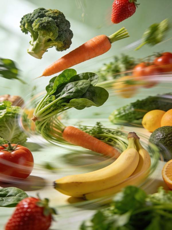 蔬果飞舞 健康美味图片
