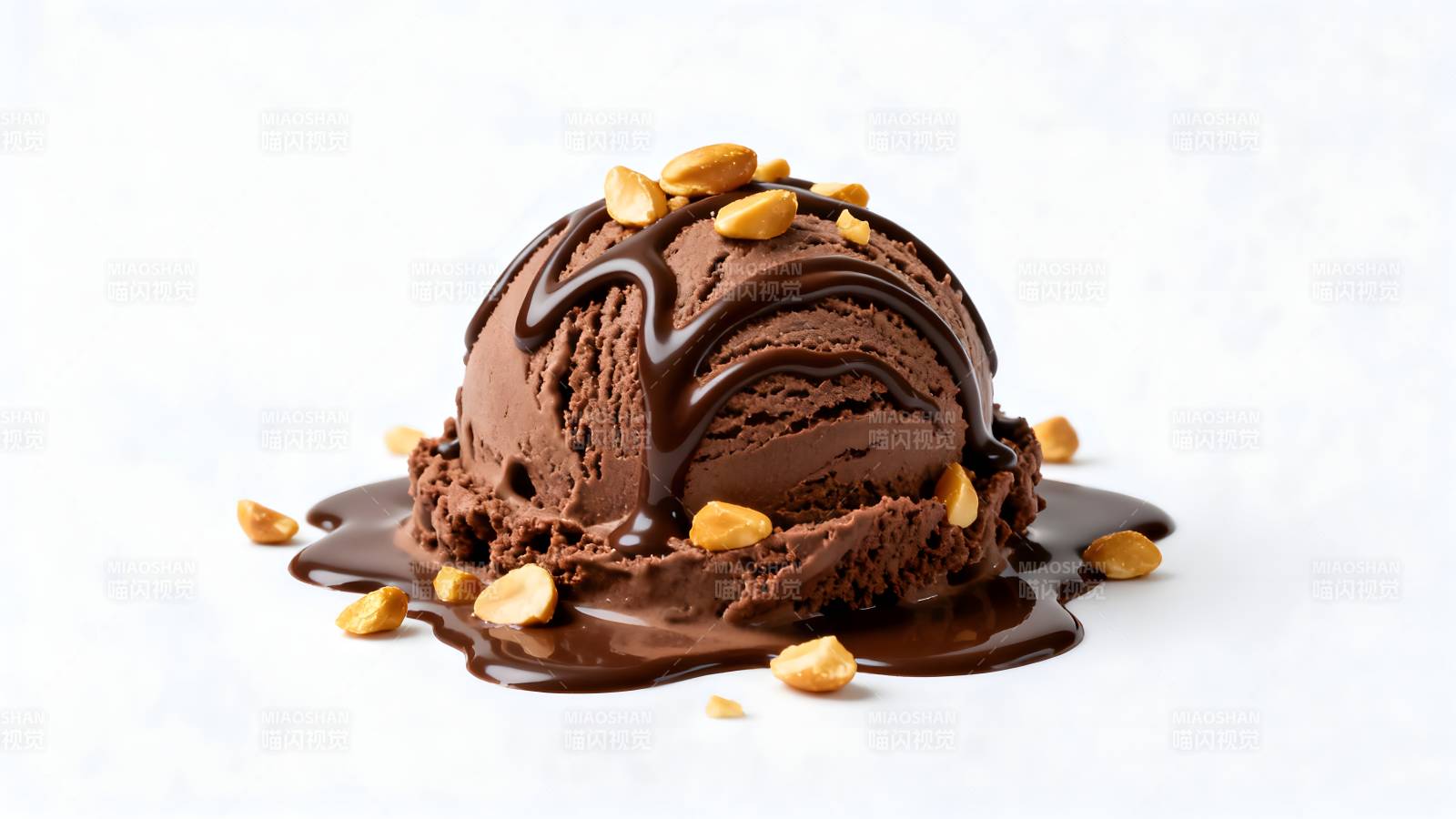 巧克力冰淇淋图片