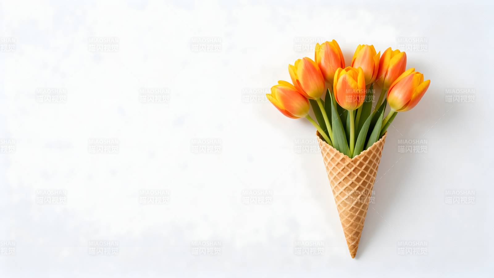 花束冰激凌图片