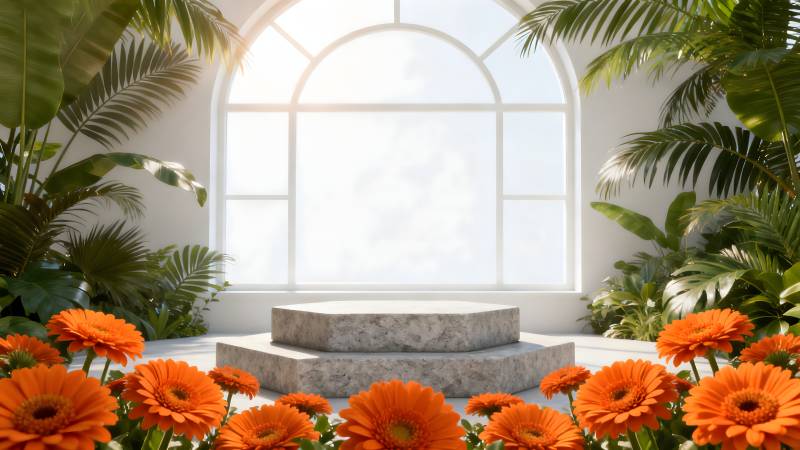 花影映窗台图片