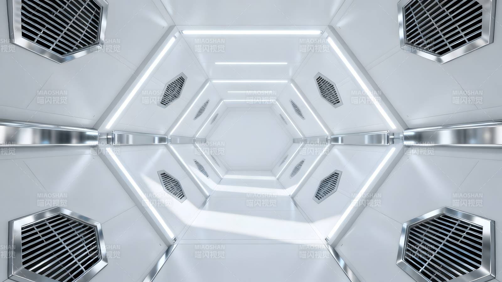 未来科技走廊图片