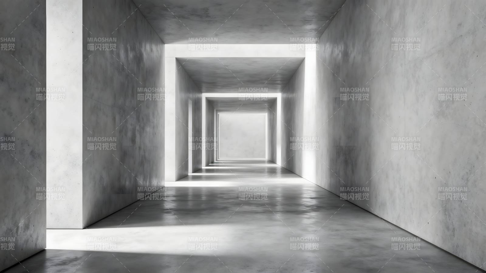 无限延伸的通道图片