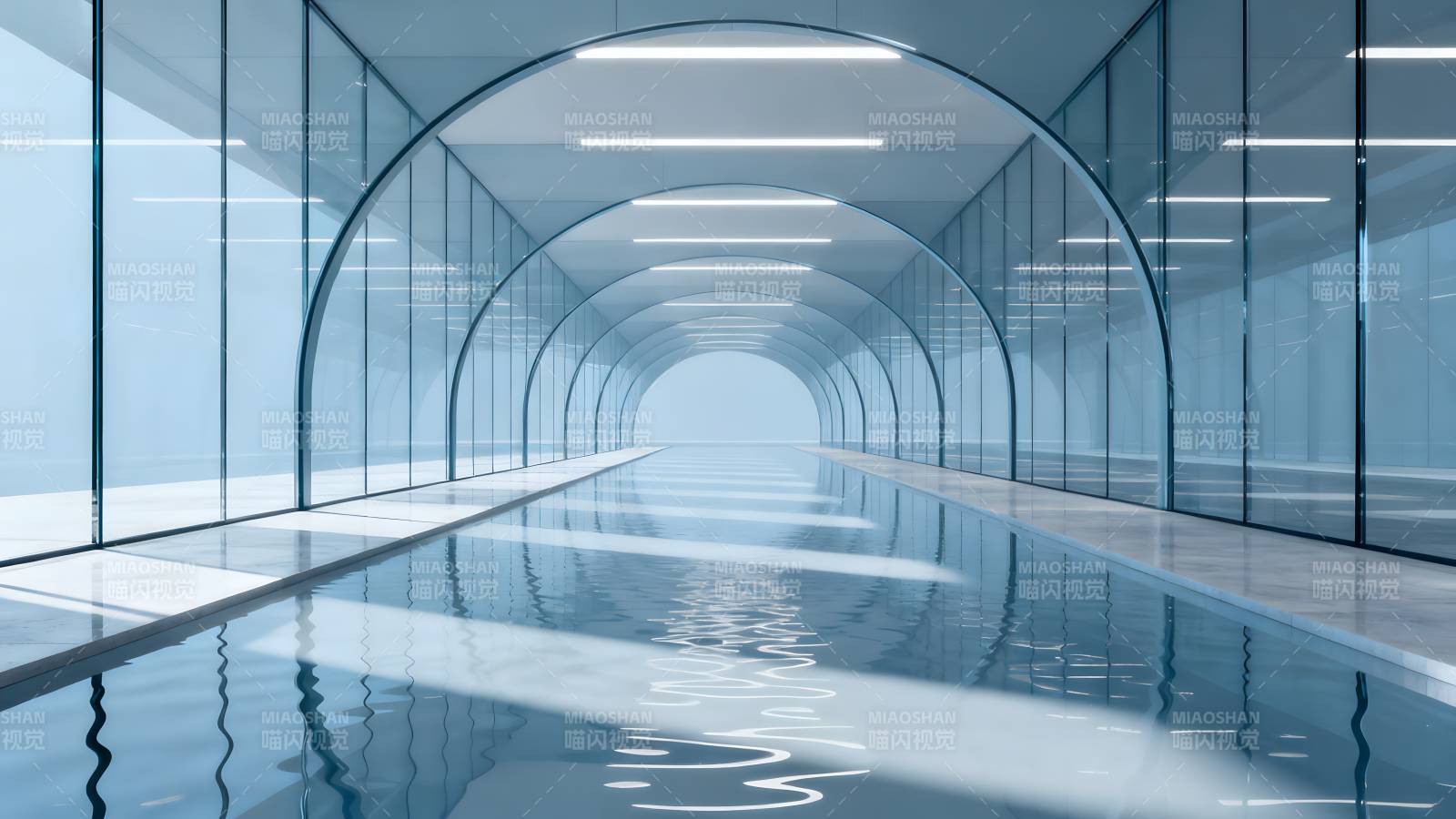 未来科技隧道图片