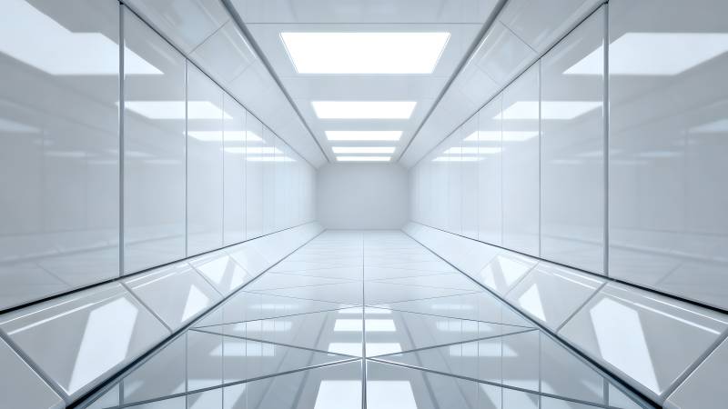 未来科技走廊图片