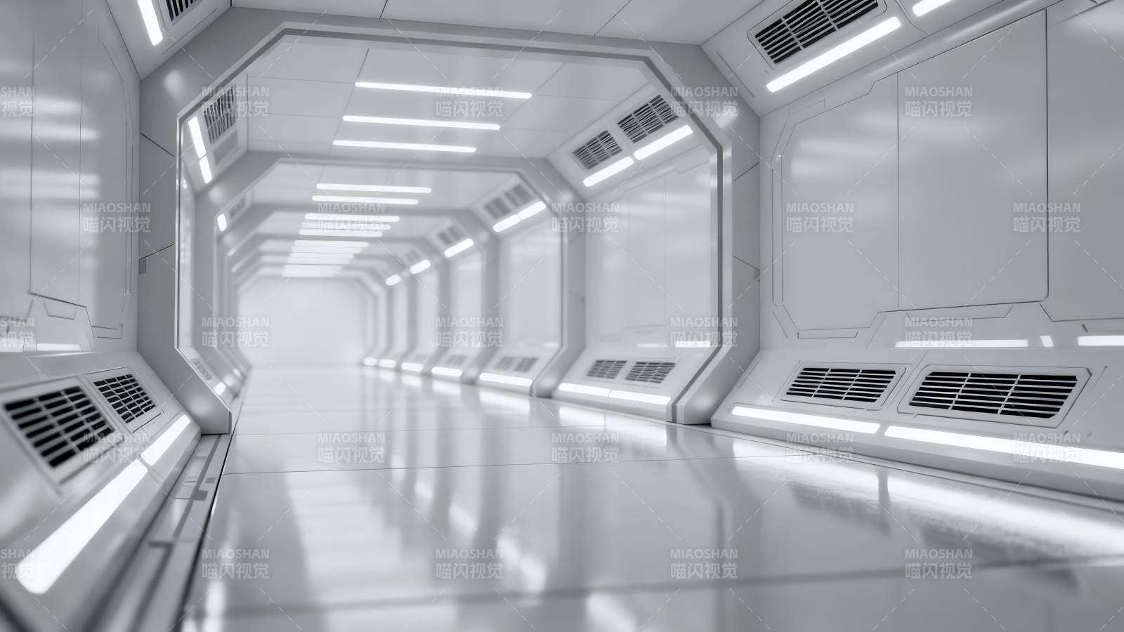 未来科技走廊图片