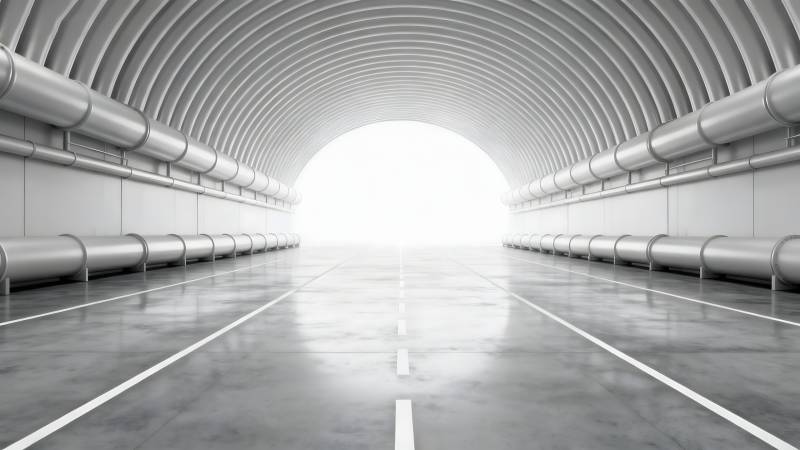 隧道尽头的光明图片