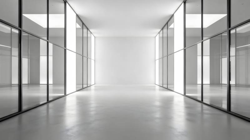 现代简约走廊图片