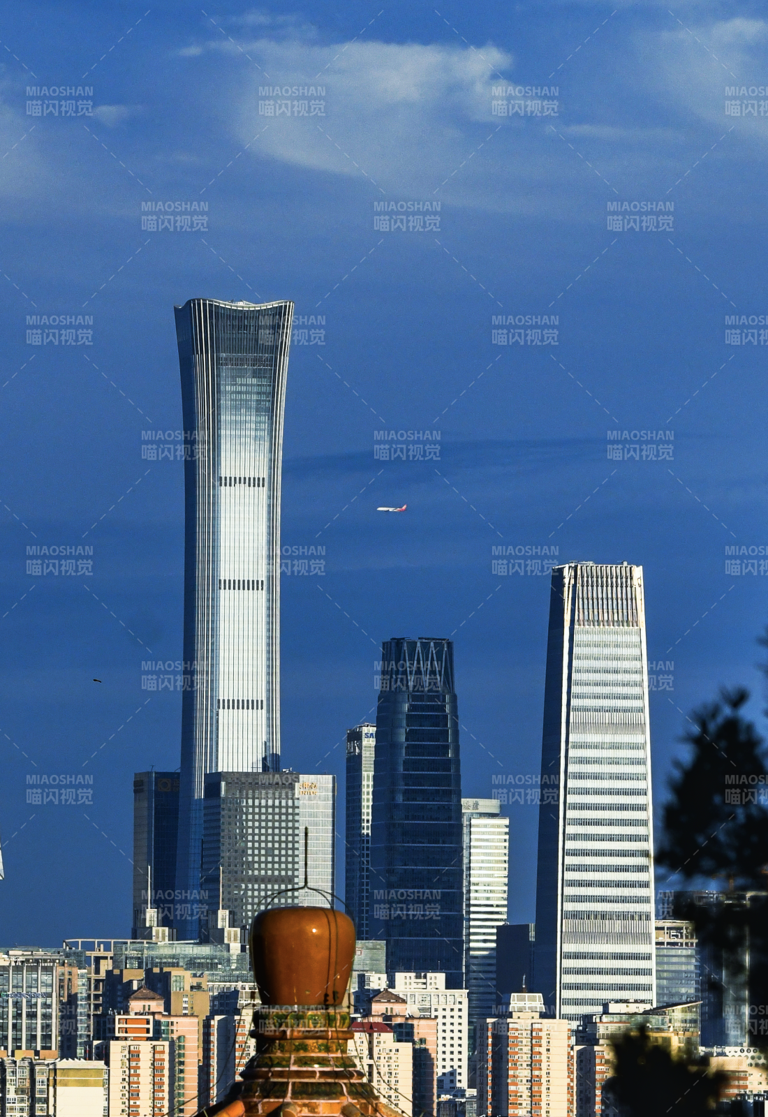 北京城市天际线图片