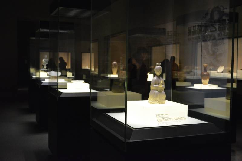 博物馆展品陈列图片