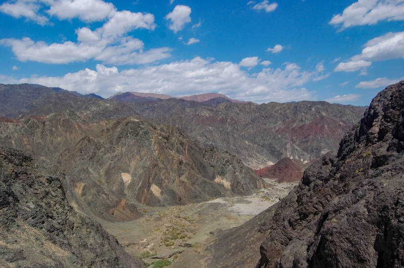 新藏线壮丽峡谷风光图片