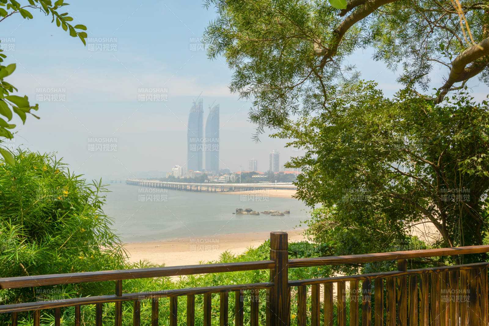 海滨城市风光图片